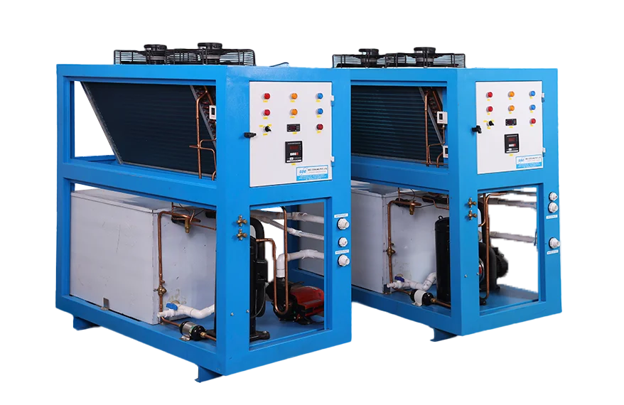 Air Cooled Scroll Tank In Coil Chiller - SBC Cooling