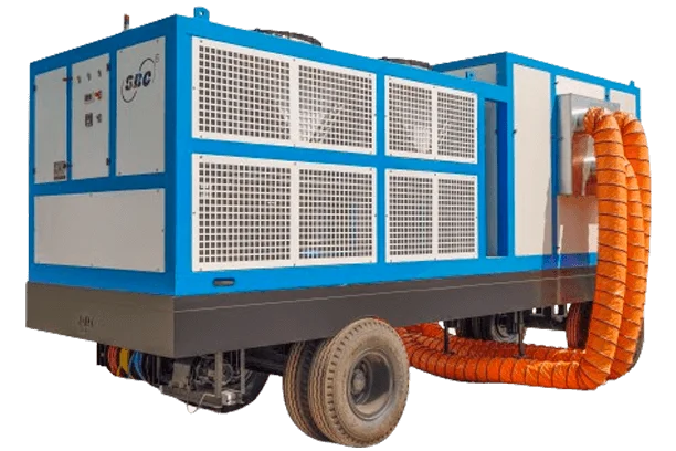 Air Mobile Trailer Mounted Plant - view 2 - SBC Cooling
