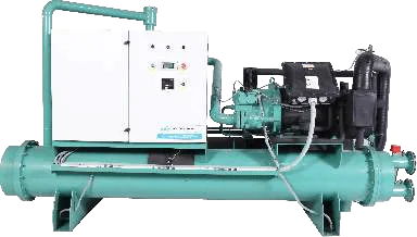Water Cooled Screw Chiller - view 2 - SBC Cooling