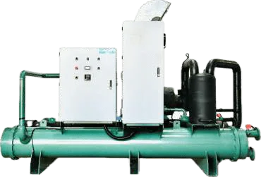 Water Cooled Screw Chiller - view 3 - SBC Cooling
